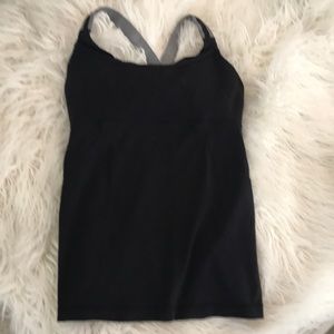 Lululemon black tank top